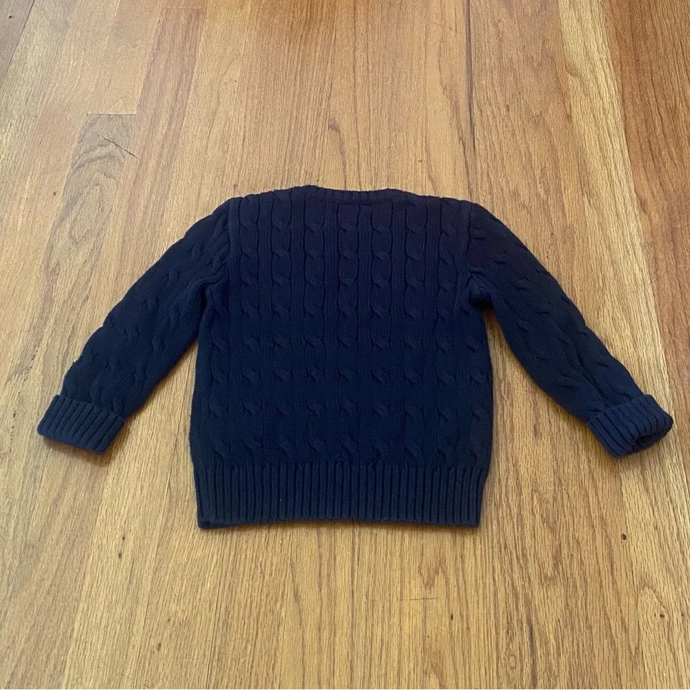 Ralph Lauren Cable Knit Baby Sweater